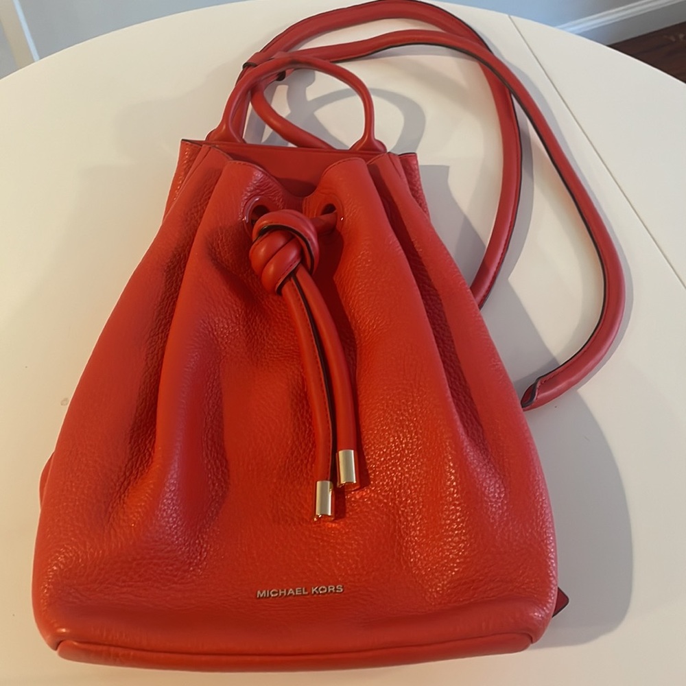Michael Kors Coral Backpack
